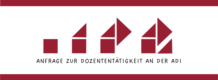 Anfrage zur Dozententätigkeit an der ADI